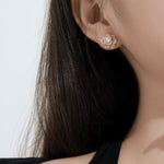 Rosé All Day 3D Earrings