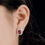 Enchanted Ruby Earrings