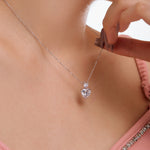 Love Duo Necklace - White