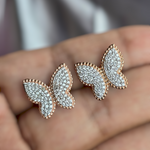 Radiant Wings Butterfly Earrings