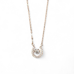 Rose Gold Horseshoe Necklace