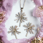 Orry Starburst Pendant Set