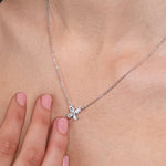 Sparkle Wings Butterfly Pendant Set