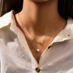 Chic Pearl Layered Necklace