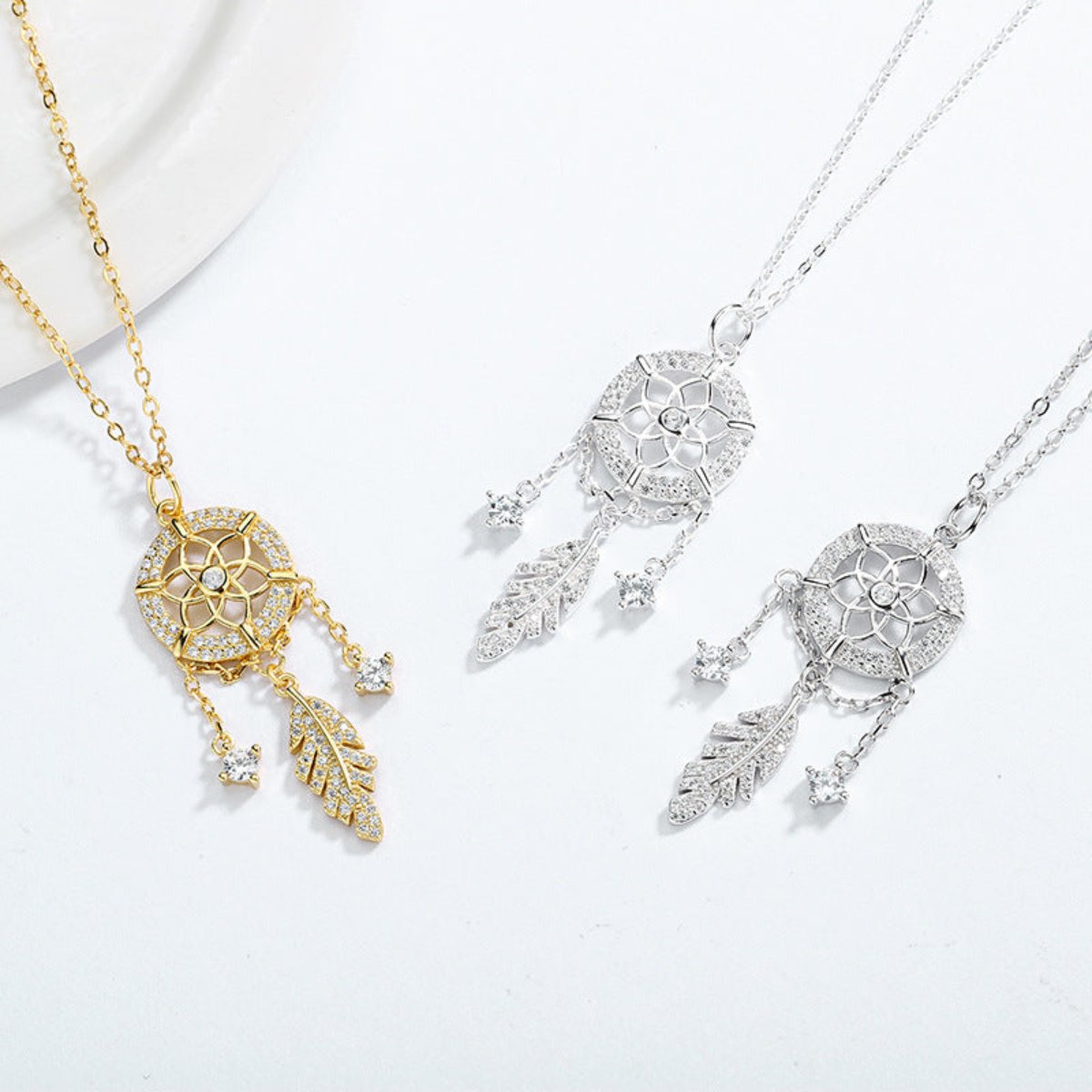 Dreamcatcher Charm Necklace