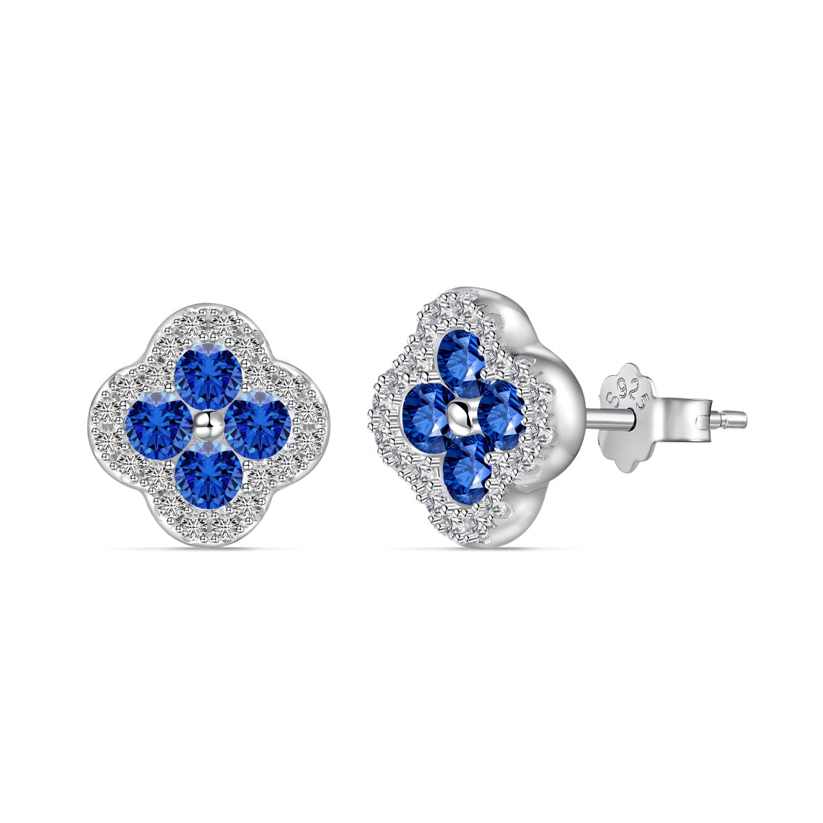 Dainty Clover Earrings