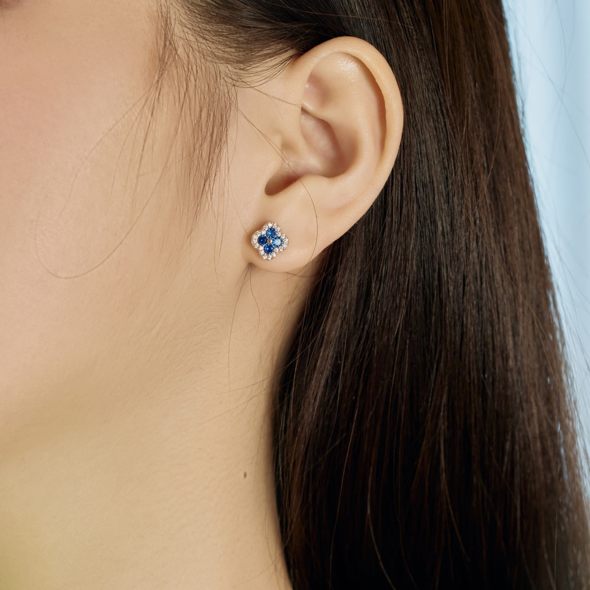 Dainty Clover Earrings
