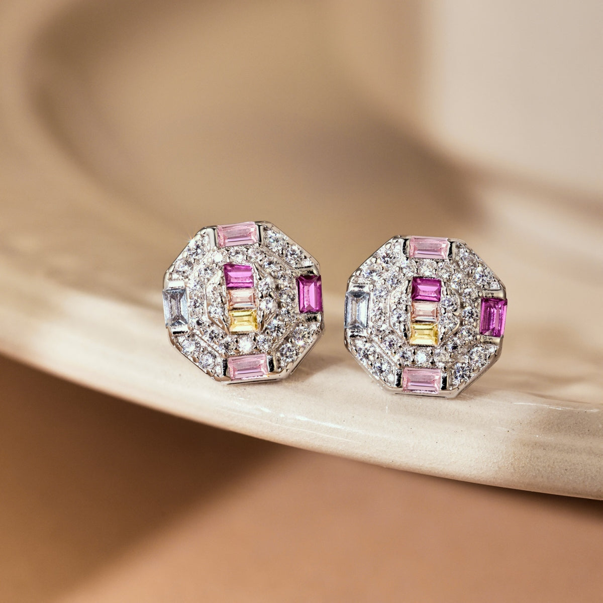 Pastel Beauty Octad Earrings