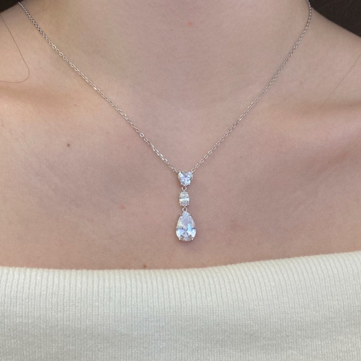 Radiant Drops Necklace