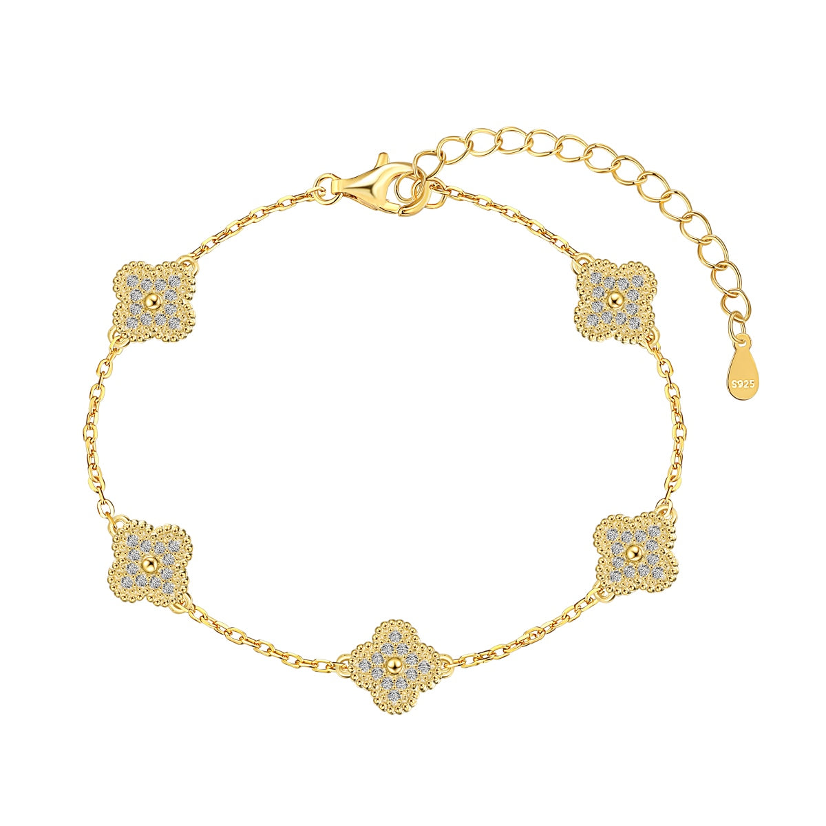 Bold x Elegance Clover Bracelet