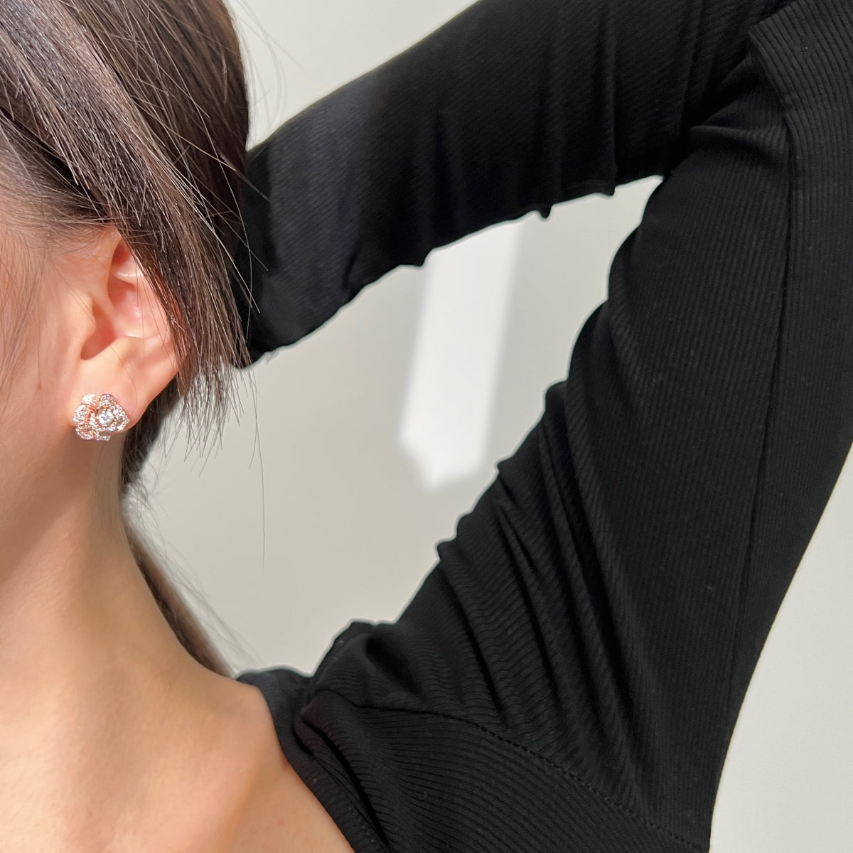 Rosé All Day 3D Earrings