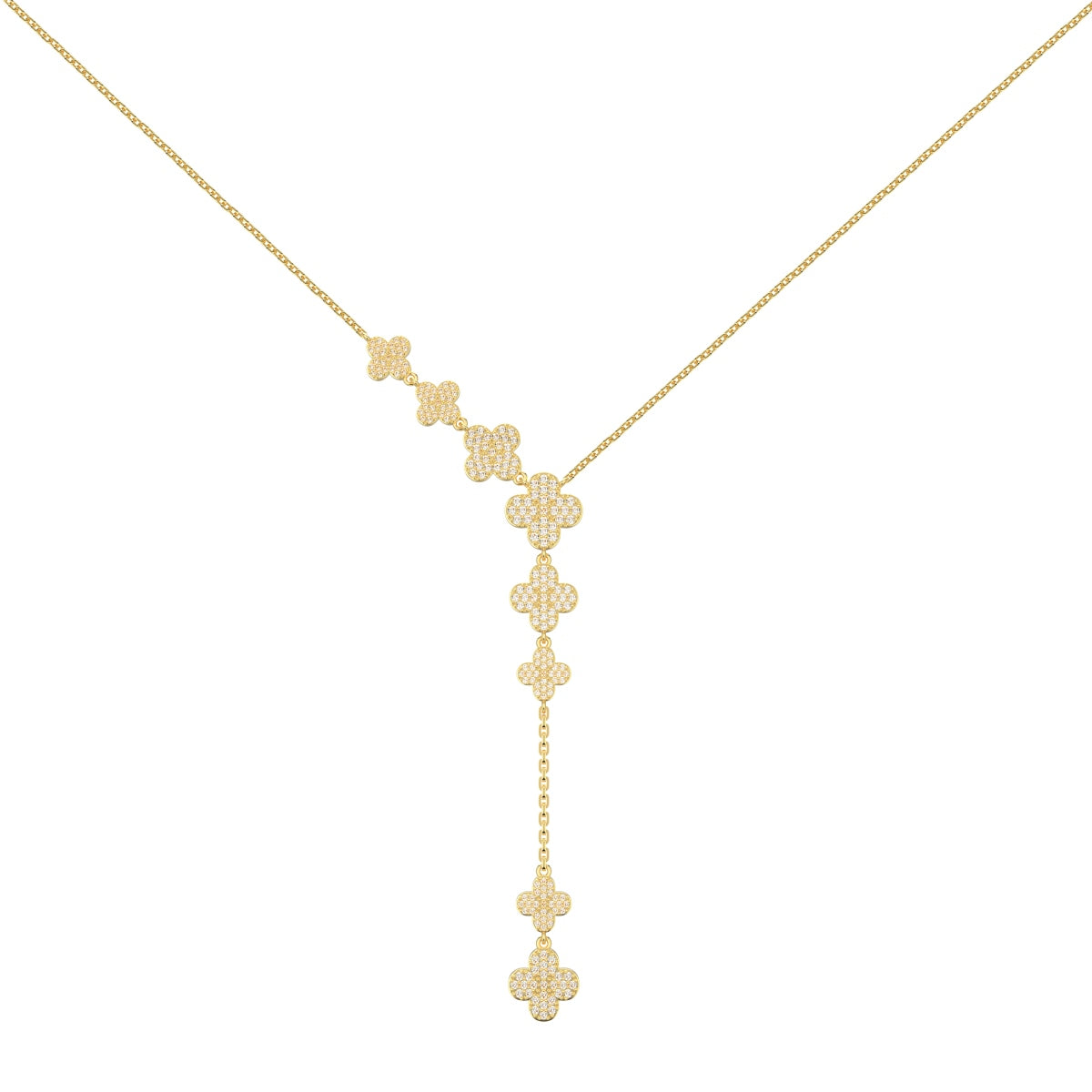 Bold x Elegance Grande Clover Necklace