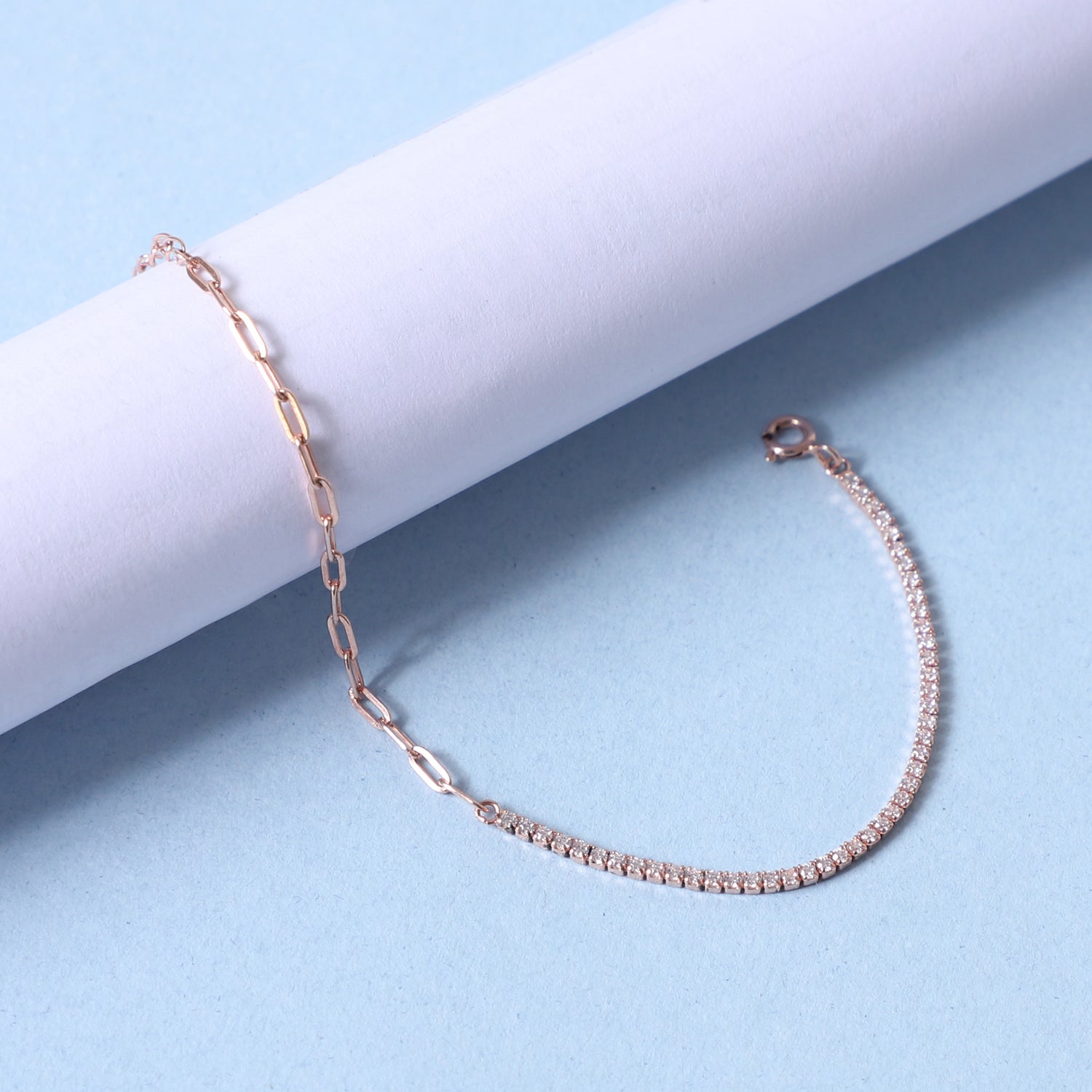 Back Hand Tennis Bracelet