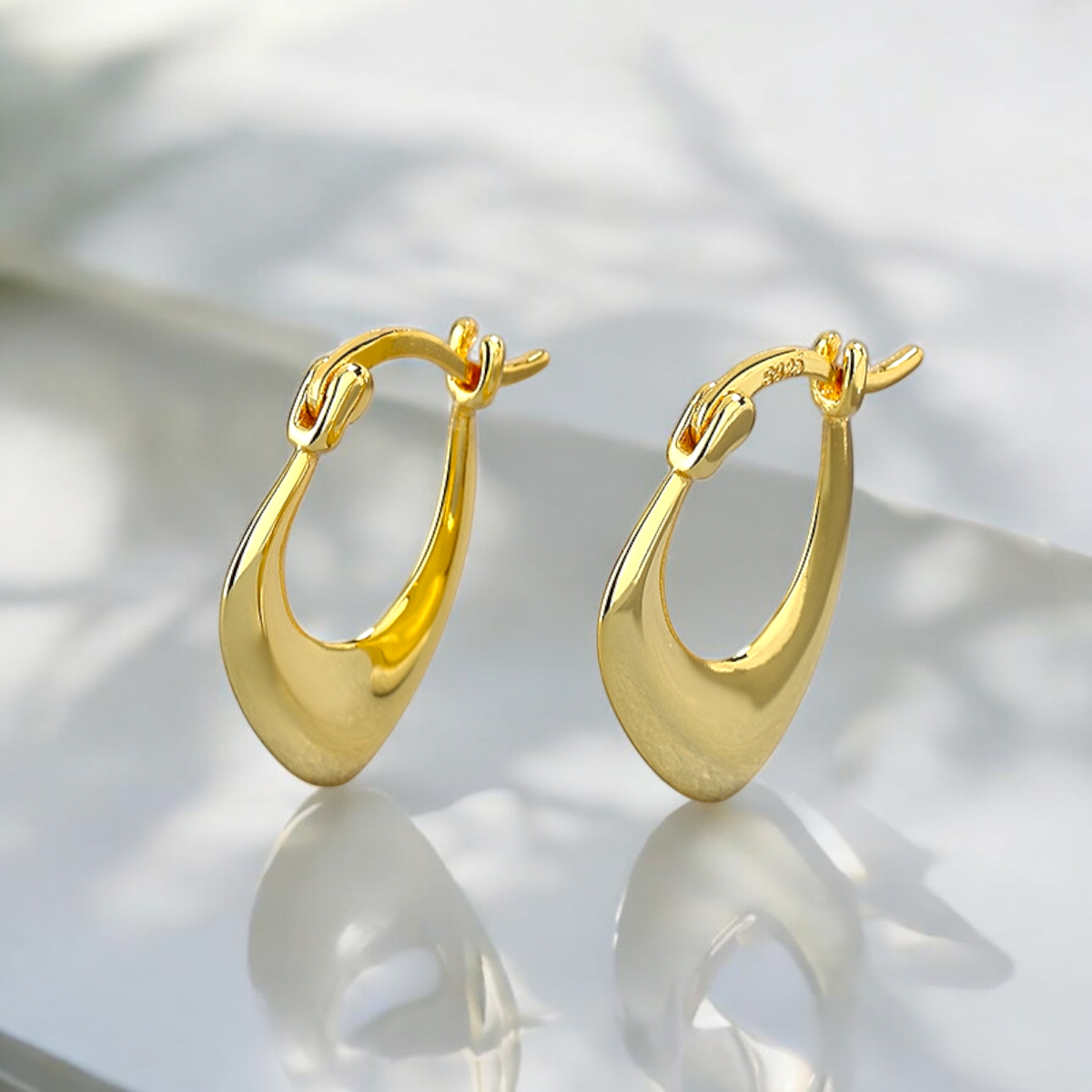 Chic Bucket Hoops