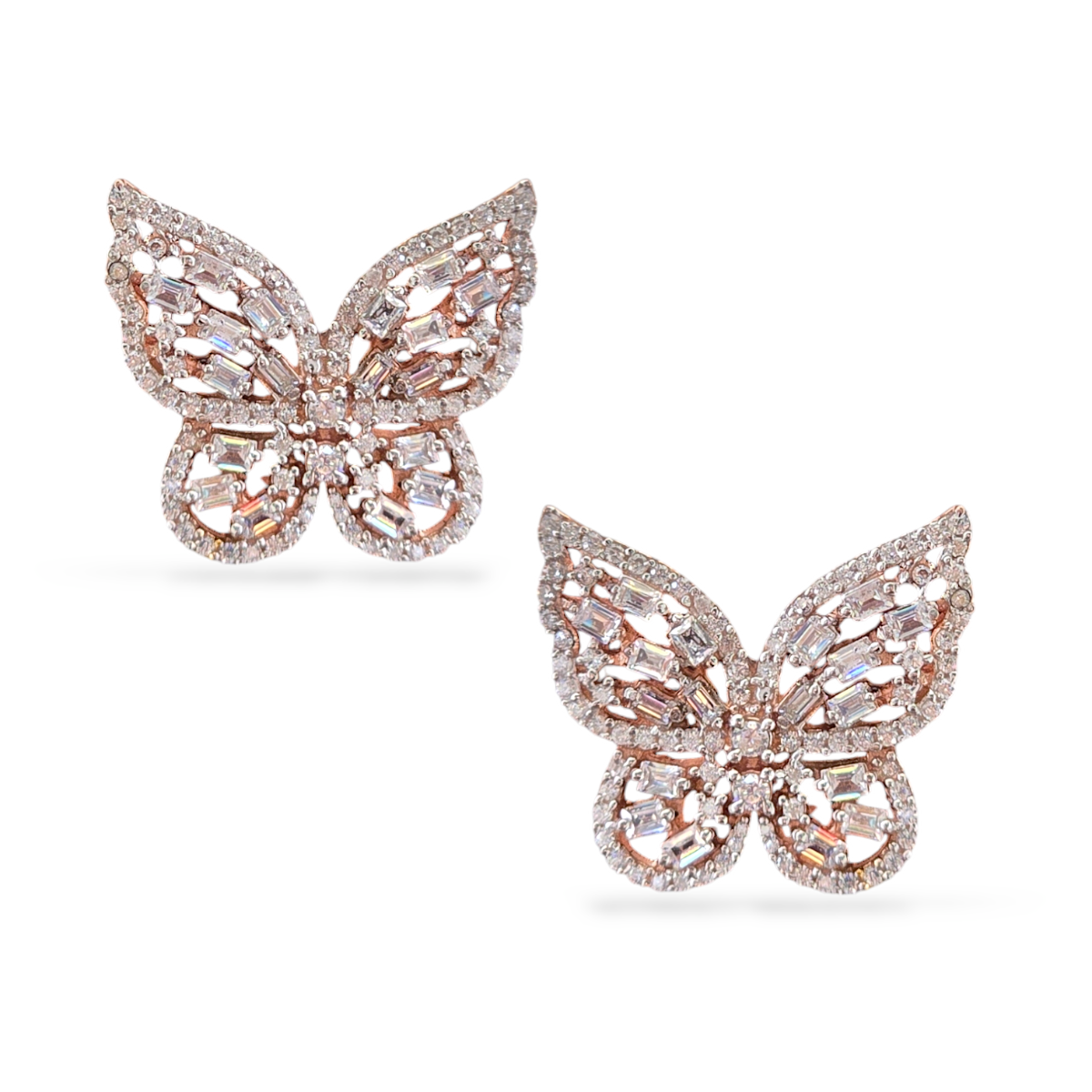Majestic Wings Butterfly Earrings