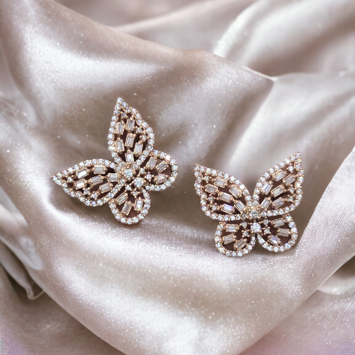Majestic Wings Butterfly Earrings