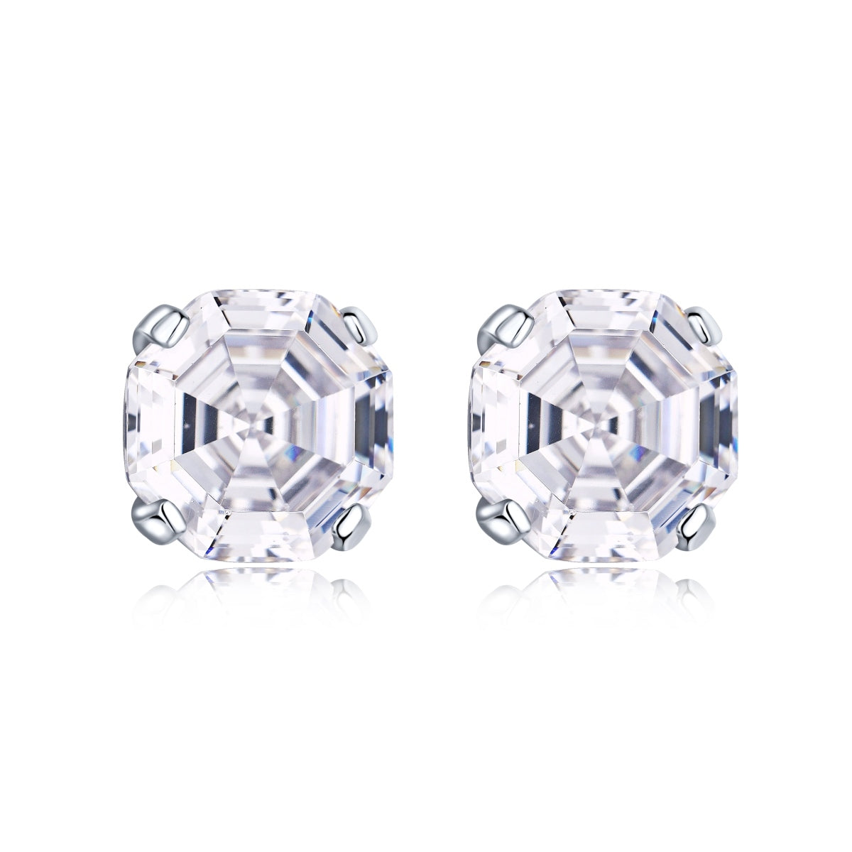 Princessy Asscher-cut Earrings