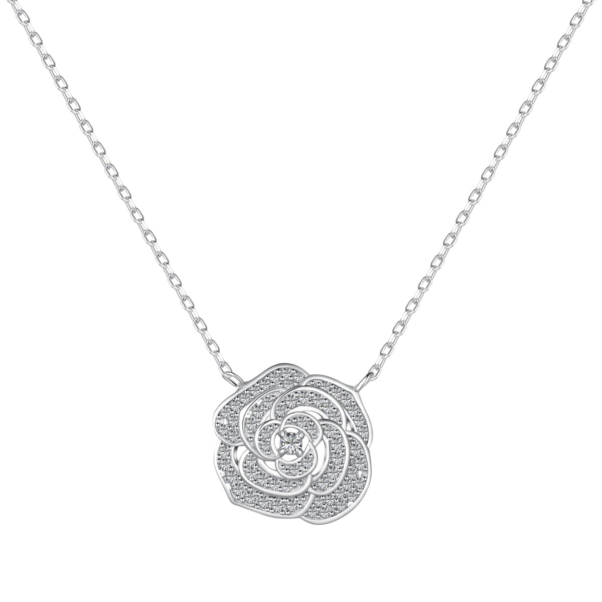 Blooming Rose Necklace