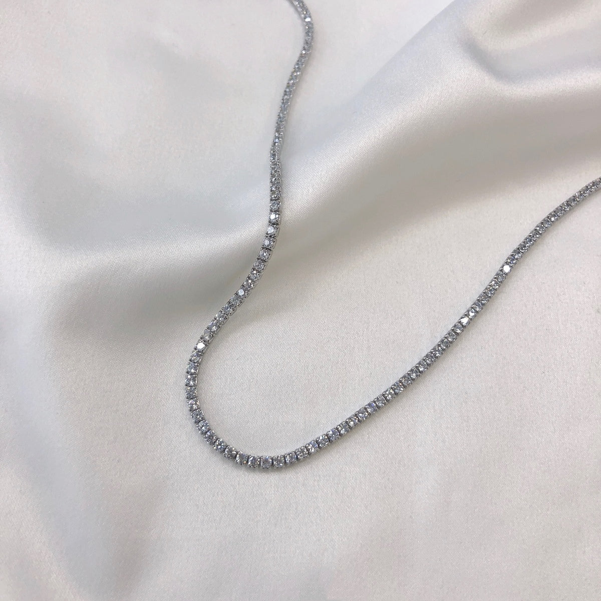 One Love Tennis Necklace