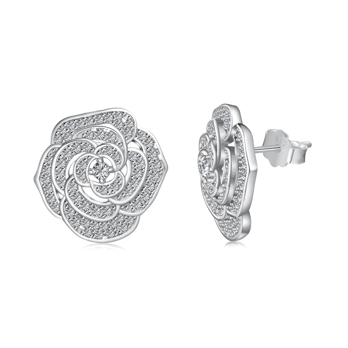 Blooming Rose Earrings