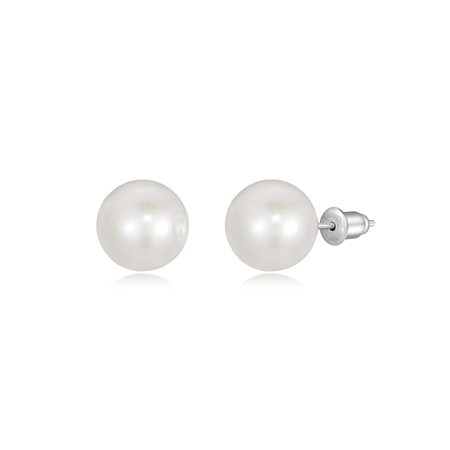 One Pearl Wonder Earrings - 8 mm