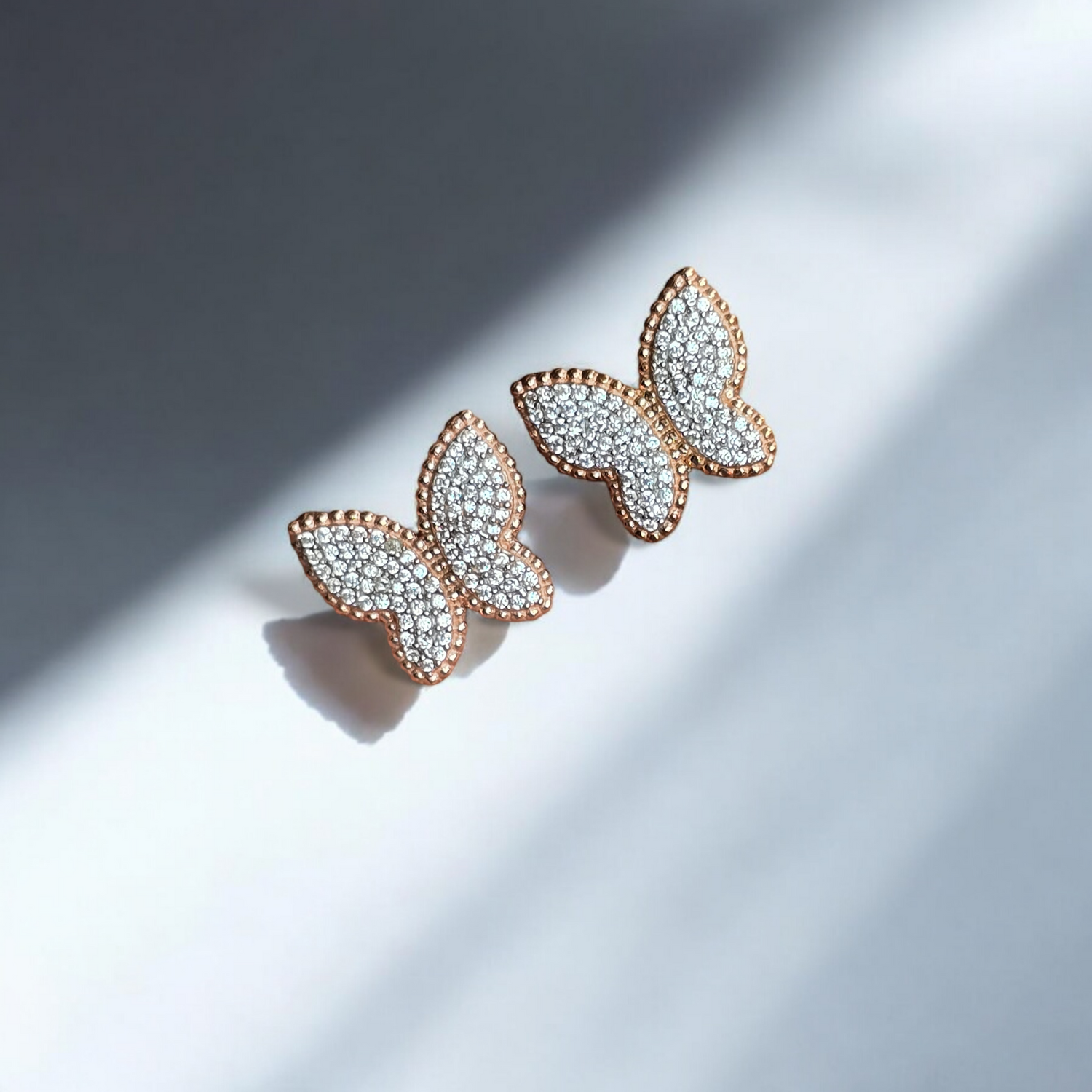 Radiant Wings Butterfly Earrings