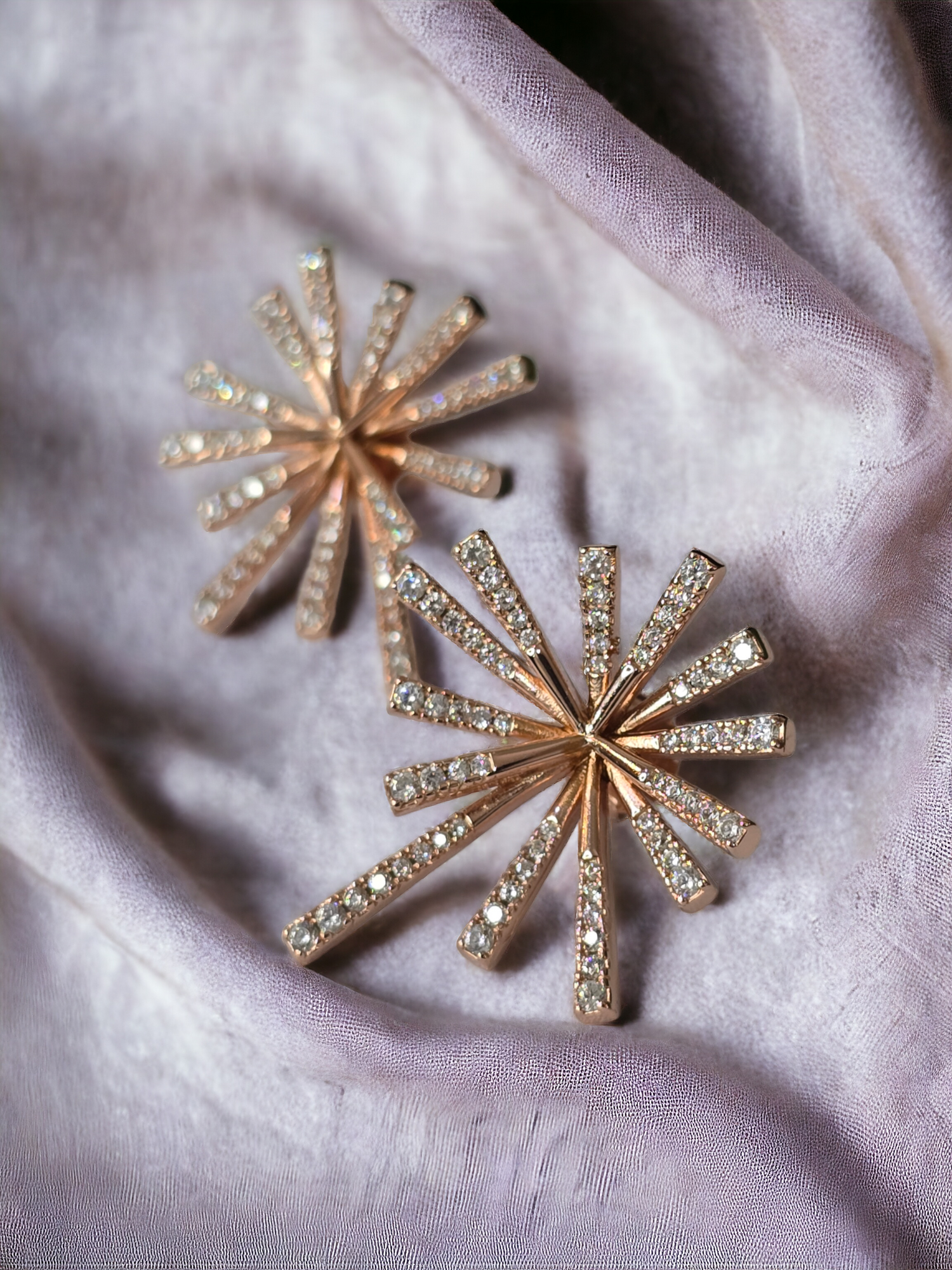 Rose Gold Orry Starburst Set - Special Combo Price