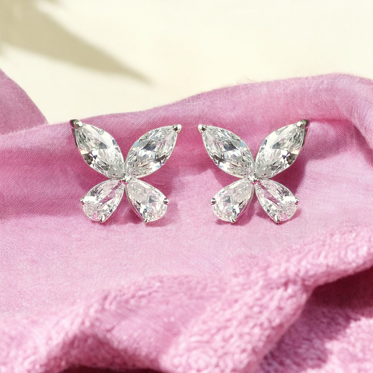 Sparkle Wings Butterfly Earrings