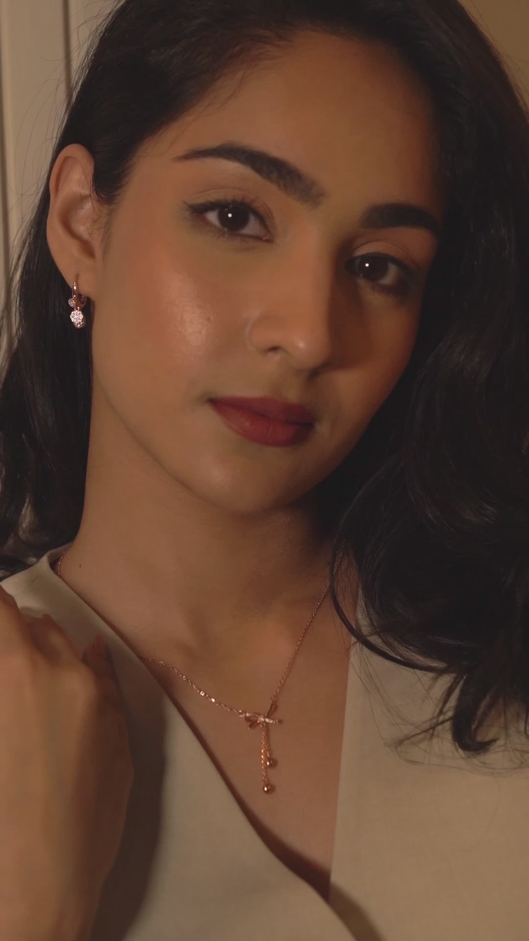 Bow Charm Necklace